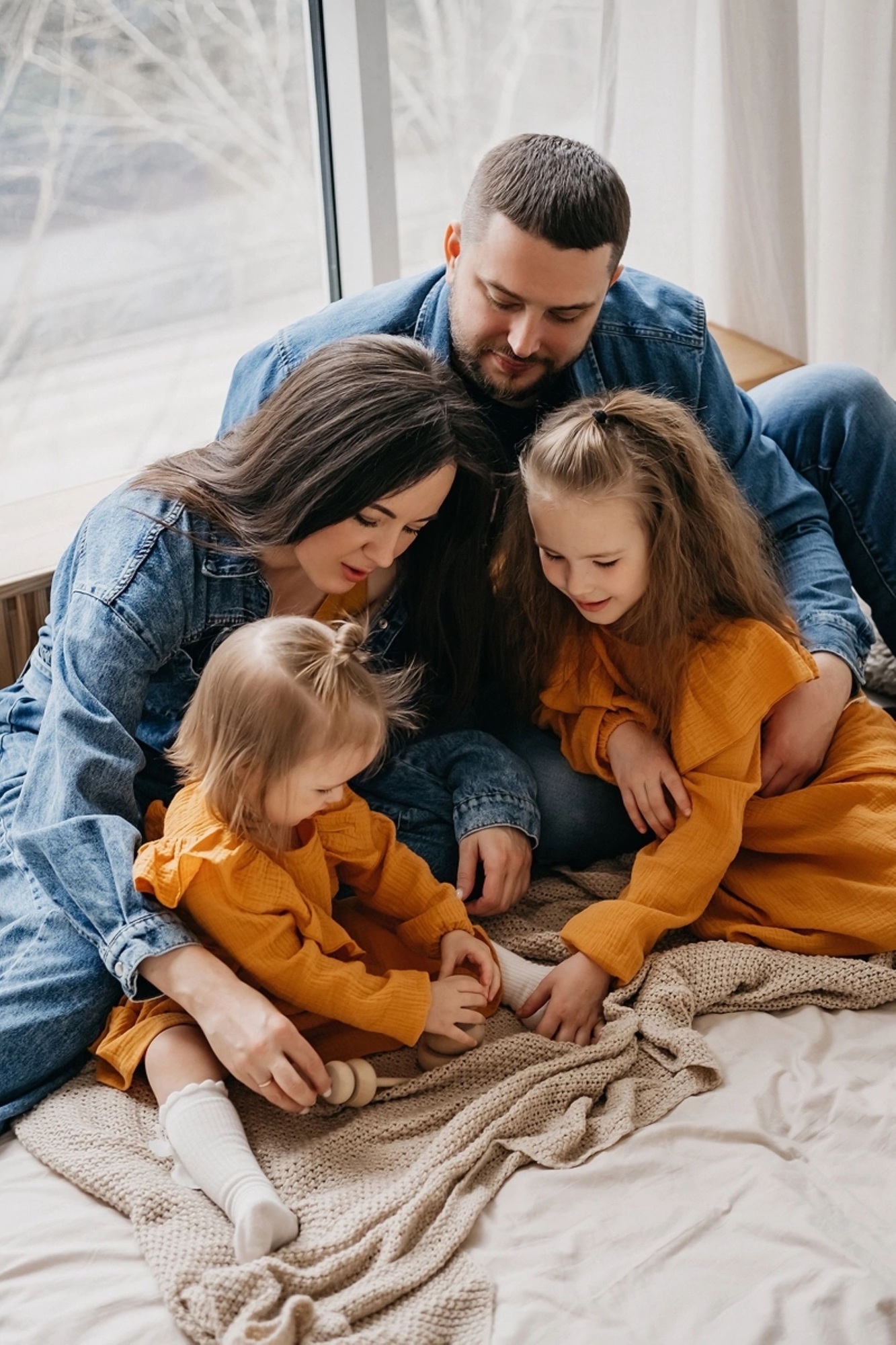 Family at home